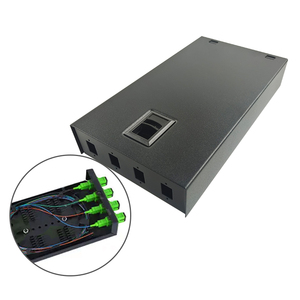 Factory Made FTTH ODF SC/FC/ST/LC Rack Mount Splicing 4 Ports <strong>Patch</strong> <strong>Panel</strong> Fiber Optic Terminal Box 4 Core - Product Image 1