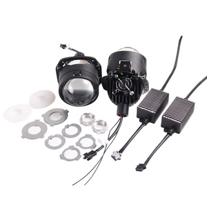 Otomatik aydınlatma sistemleri kafa lambaları led h4 h7 9005 merhaba düşük noktasal ışın demeti ışık bi led lens - Product Image 6