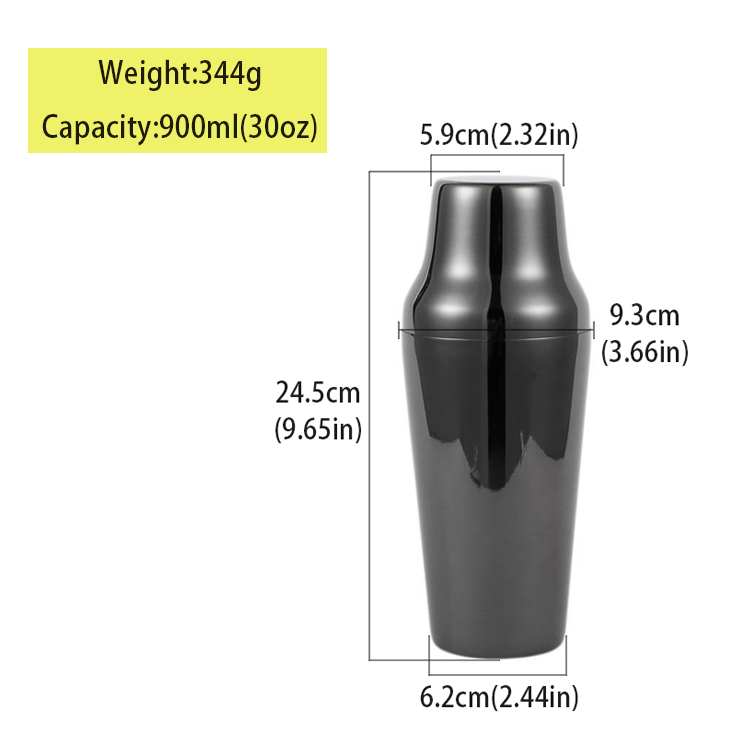 900ml Black