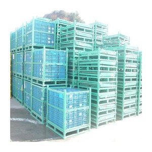 Caja de paleta apilable de acero de malla de alambre de calidad china - Product Image 2