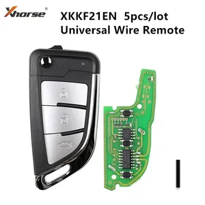 Xhorse XKKF21EN รีโมท XK Series 3ปุ่มกุญแจรถรีโมท VVDI แบบมีสายอเนกประสงค์สำหรับ VVDI2VVDI เครื่องมือ minikey MAX - Product Image 2