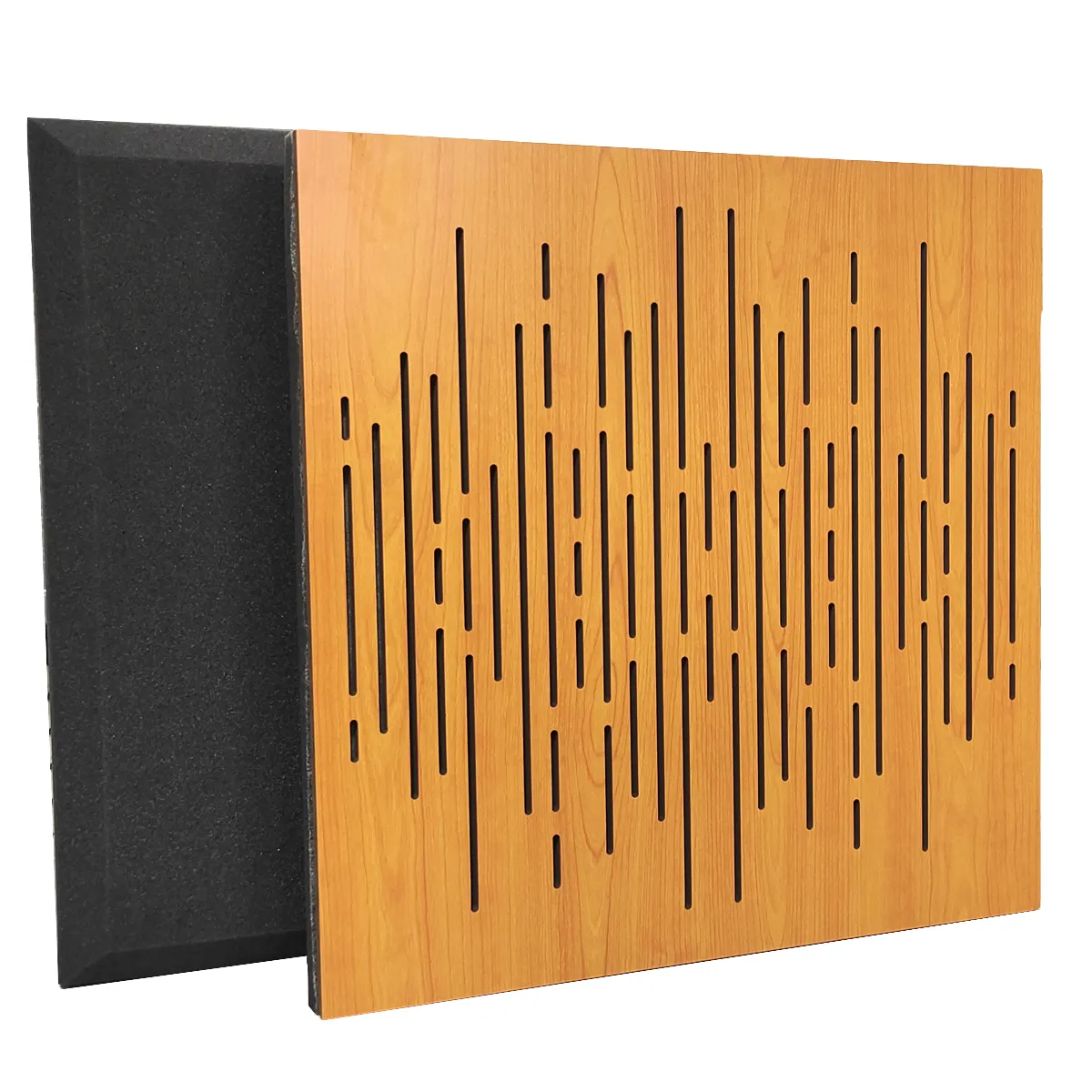 Absorption acoustique pour salle de musique, studio sonore, panneau acoustique, fente murale