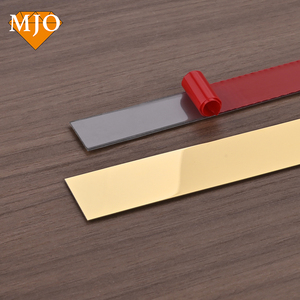 Customized Stainless Steel Gold Tile Trim Self-adhesive Tape for Renovation <strong>Projects</strong> Saves Installation Time. - Product Image 5