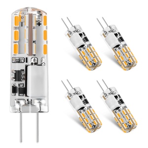 G4 led 2watt 12volt olmayan kısılabilir titreşimsiz 3014SMD LED mısır ampul G4 Bi Pin LED ampul ışık - Product Image 3