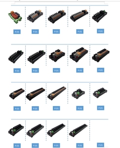 1进8出配电箱正负公共端子交流/DC分割和转换端子块 - Product Image 6