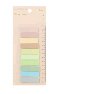 Page Markers Sticky <strong>Index</strong> Tabs Sticker Post <strong>Note</strong> Flags Writable Flag <strong>Note</strong> Tabs It Self Adhesive Bookmark Ruler for <strong>Notebook</strong> - Product Image 3