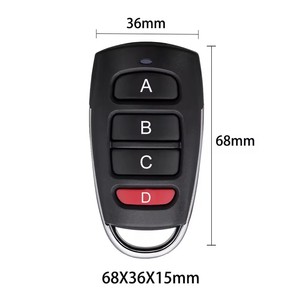 Hotsale universale RF 433mhz 4 canali faccia a faccia Clone copia duplicatore di apprendimento fisso rotolamento codice di supporto remoto senza fili
