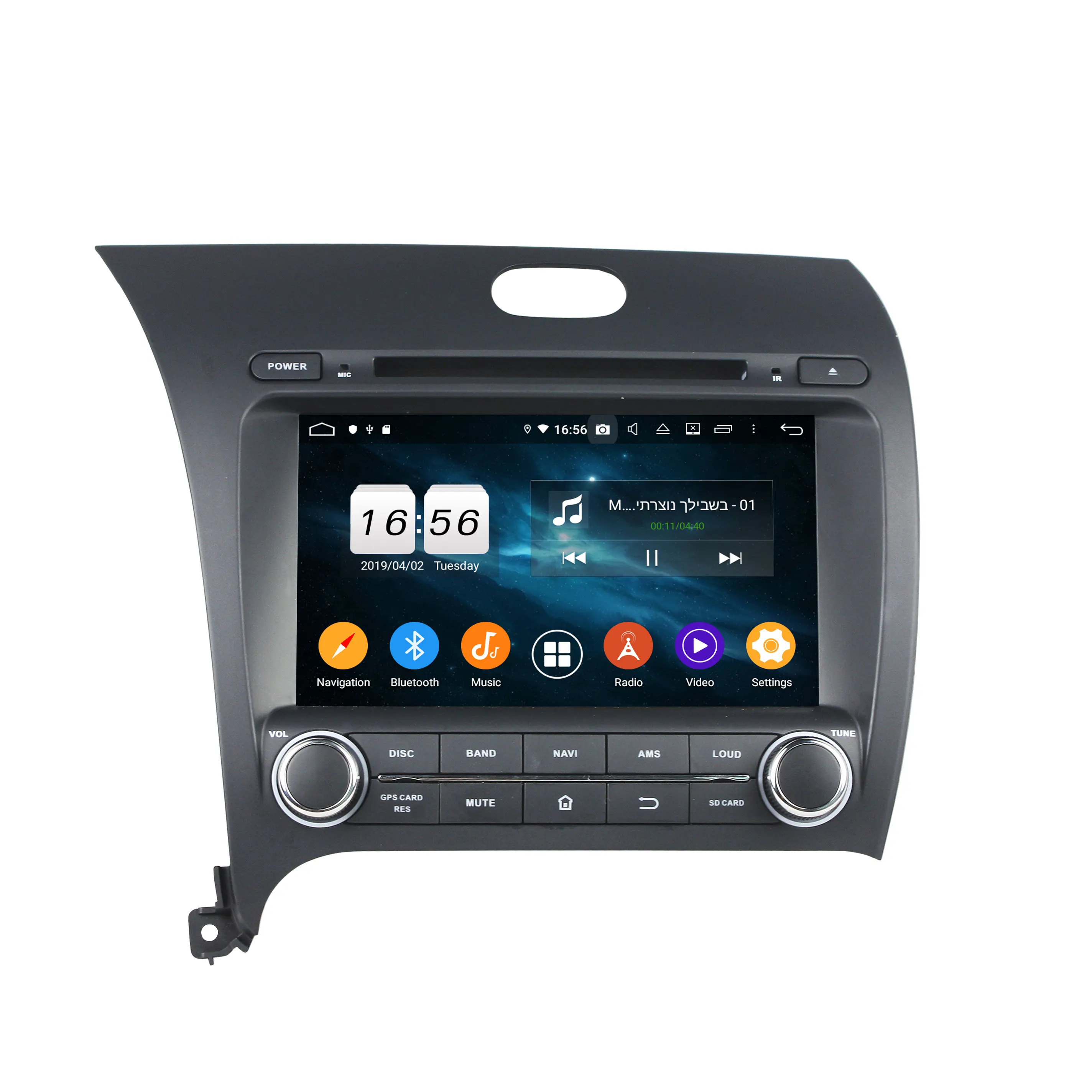 KLYDE KD-8051 Android 10.0 PX5 Car DVD Player 8 zoll Car Auto Radio For Cerato/K3/Forte 2013-2017 (LHD)