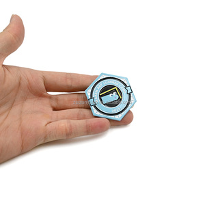 Nhà Máy Odm Cá Nhân Mô Hình Câu Lạc Bộ Conquisters Epaulets Dính Nhiệt Huy Hiệu Pin Dệt Quilt Chắp Vá Nhiều Màu Bạc - Product Image 6