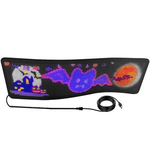P3.75 RGB гибкий светодиодный дисплей с подсветкой прокрутка светодиодная доска сообщений мягкая панель приложение программируемый гибкий светодиодный экран - Product Image 5