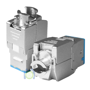 FTP SFTP RJ45 6类梯形插孔6a类无工具面板面板 - Product Image 5