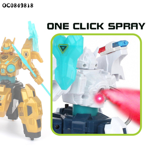 Otion-robot de lucha a control remoto para niños, juguete recargable con pulverizador ligero - Product Image 3
