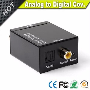 Convertidor de audio analógico a digital RCA analógico a coaxial Toslink óptico digital - Product Image 6