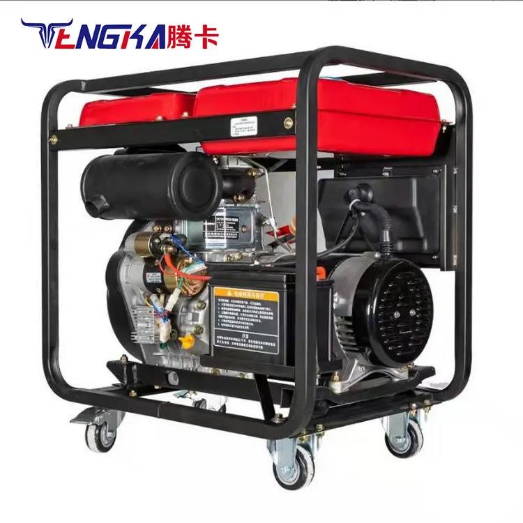 Remote Controlled Hybrid Gen Set Diesel Generator Portable Single Phase Diesel Welding Generator 3kva With Price