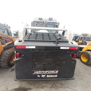 Mini cargadora de ruedas Skid Steer blanco Skid Steer de carga motorizada brazo pequeño cargadora de ruedas Skid Steer frente cargadora de ruedas - Product Image 1