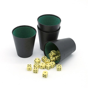 Tabletop Twister Trò Chơi Trò Chơi Bốn Người Chơi Liar Dice Cup Set - Product Image 6