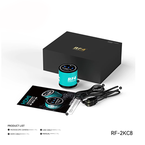Cámara de microscopio Binocluar RF4 1080P, cámara digital de vídeo de 60FPS, salida USB, Chip IC BGA, PCB, soldadura de joyería - Product Image 4