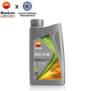 Kunlun Tianrun sentetik 10W40 motor yağı 10W-40 <span class=keywords><strong>SN</strong></span> SM SL benzinli motor yağı katkı toptan 200L 4L