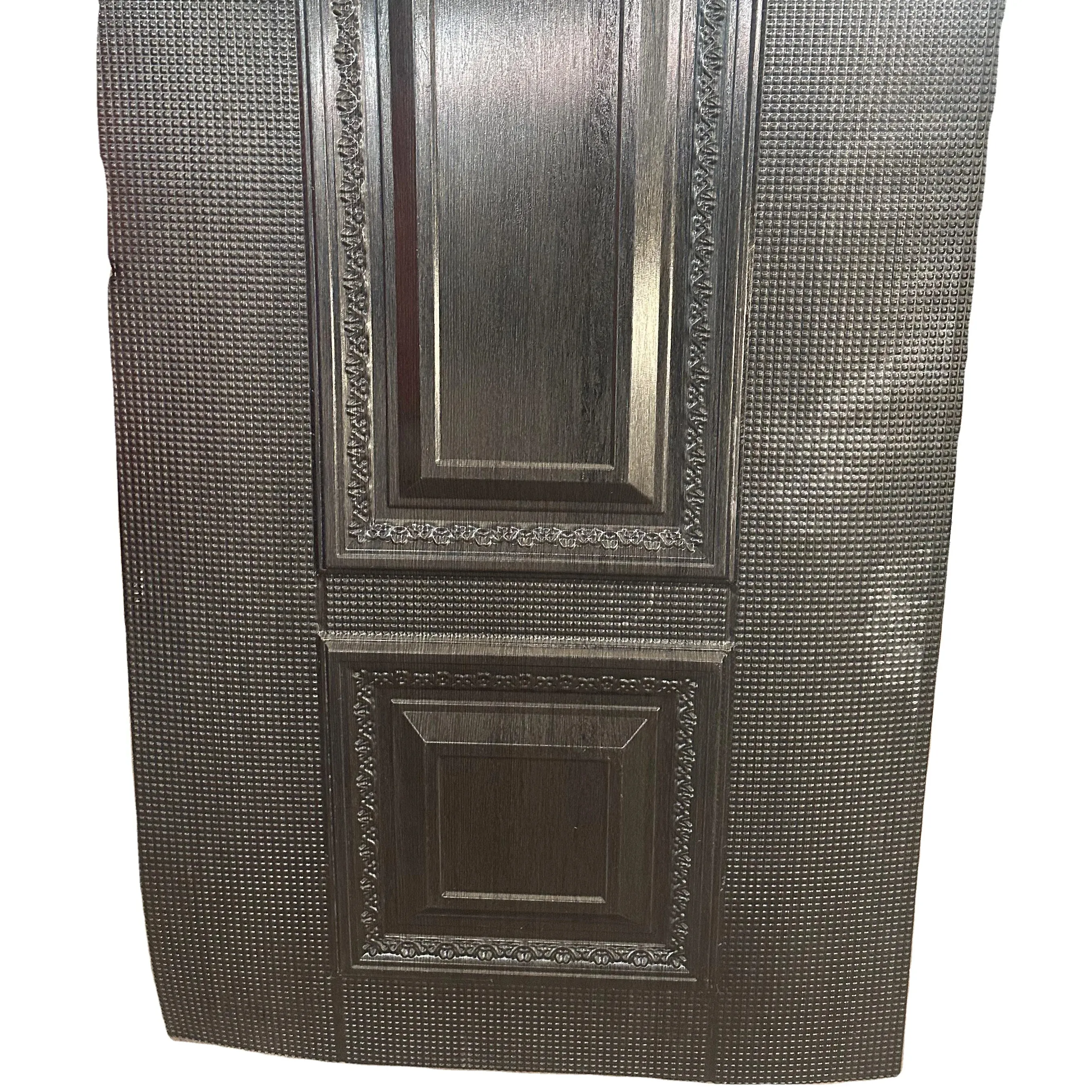Pvc कोटिंग रंग और उभरा हुआ जस्ती स्टील गहरी ड्राइंग स्टील की चादरें स्टील दरवाजे की त्वचा