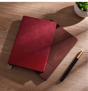 Блокнот из искусственной кожи с лентой - Product Image 3