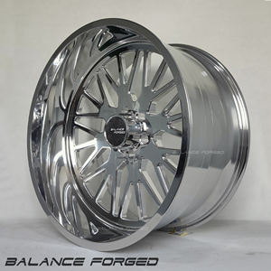 20x10 20x12 20x14 22x10 22x12 22x14 24x12 24x14 26x12 26x14 26x16 Hスタイルモノブロック鍛造大型トラックホイール用アメリカ - Product Image 3