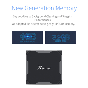 <strong>Android</strong> 9.0 TV Box <strong>Amlogic</strong> S905 X3 Quad <strong>Core</strong> RAM 2GB/4GB ROM 16GB/32GB/64GB <strong>Dual</strong> Wifi X96 MAX Plus Smart Tv Box - Product Image 3