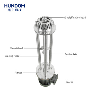 High Shear Industrial Mixer Homogenizer Emulsifier for Cosmetics Processing Machine Lotion Liquid <strong>Soap</strong> - Product Image 2