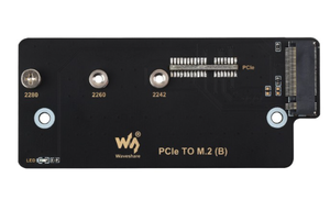 Raspberry Pi CM4 PCIe a M.2 NVMe Adaptador 3500 MB/s Lectura/Escritura Disipador de calor de aluminio industrial UASP Soporte para Edge Computing - Product Image 3
