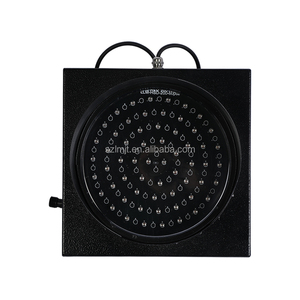 ソーラーパワー300mm <span class=keywords><strong>LED</strong></span>警告灯黄色点滅ライト交通安全信号