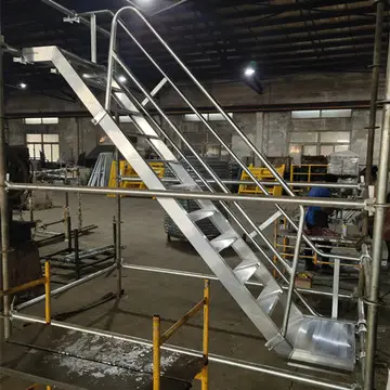 Andamio de aluminio para escaleras, 7 pies