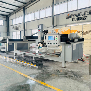 GANGER GQ-3220BM(4 + 1)cnc router mermer taş cnc köprü testere 5 eksen granit taş doğal taş kesme makineleri - Product Image 1
