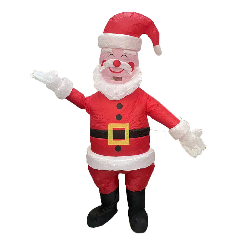 Père Noël de Noël à taille jaune
