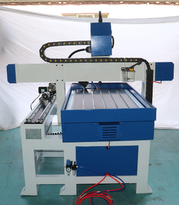 3D木材路由器6090 6012 9012 4轴2.2kw Mach3 USB以太网控制，带侧旋转轴DSP控制 - Product Image 4