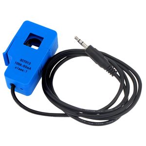 100A/50mA SCT013000 Sensor de transformador dividido no invasivo Transformador de sensor de corriente de núcleo dividido de Transformador de color azul - Product Image 5