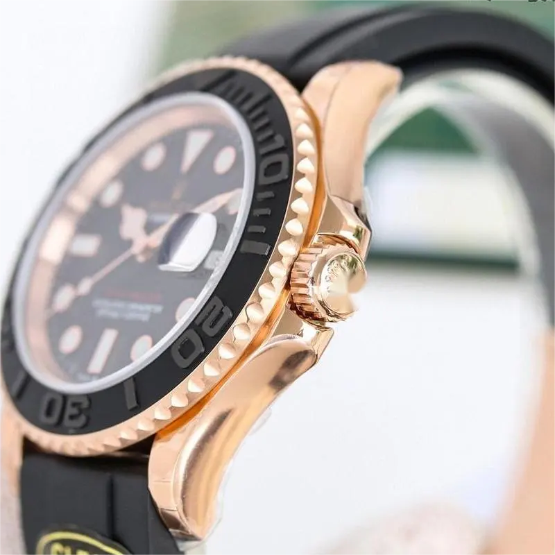 A5 Rolexes904L YachtMasteres最高品質のデザイナー時計時計Eta男性手首高級時計自動機械式