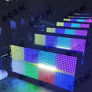 1000W atom çakarlı lamba tam renkli Led çakarlı lamba DMX512 kontrol 1000W RGB çakarlı lamba DJ parti düğün gece kulübü Pub için - Product Image 4