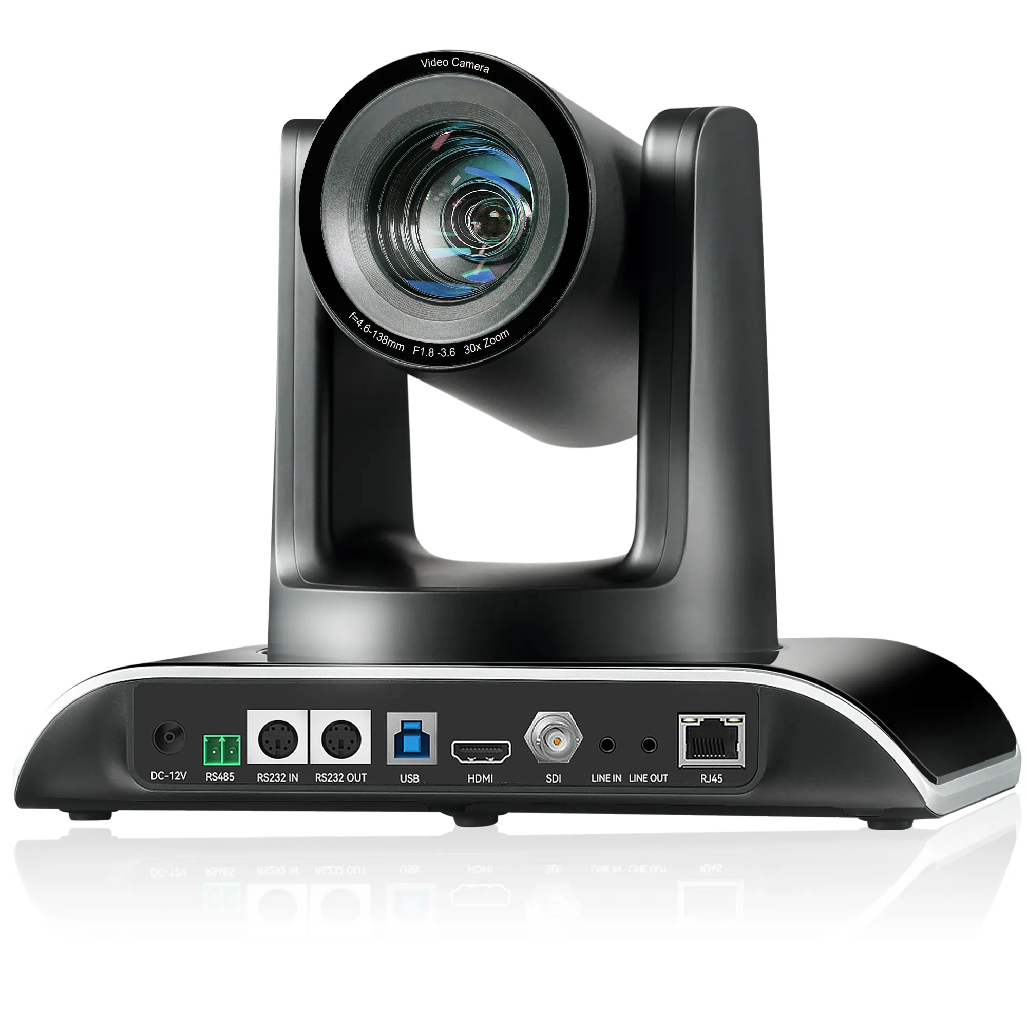 Ai tự động theo dõi NDI PoE Camera IP SDI HDM1 USB3.0 Đầu ra 30x zoom quang học 1080p60fps PTZ camera