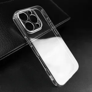 เคสโทรศัพท์ใสบางเฉียบสำหรับ iPhone 16 PRO MAX เคสหลังซิลิโคน TPU แบบนิ่มสำหรับ iPhone 16PLUS เคสป้องกัน16Pro - Product Image 2