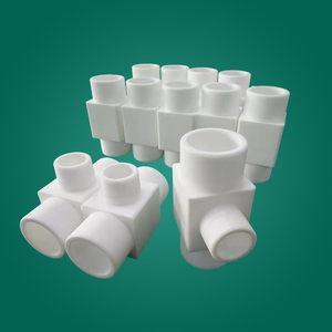 ชิ้นส่วน PTFE ส่วนประกอบที่ทนต่ออุณหภูมิสูงเฉื่อยทางเคมีสำหรับอุปกรณ์อุตสาหกรรมและห้องปฏิบัติการ - Product Image 5