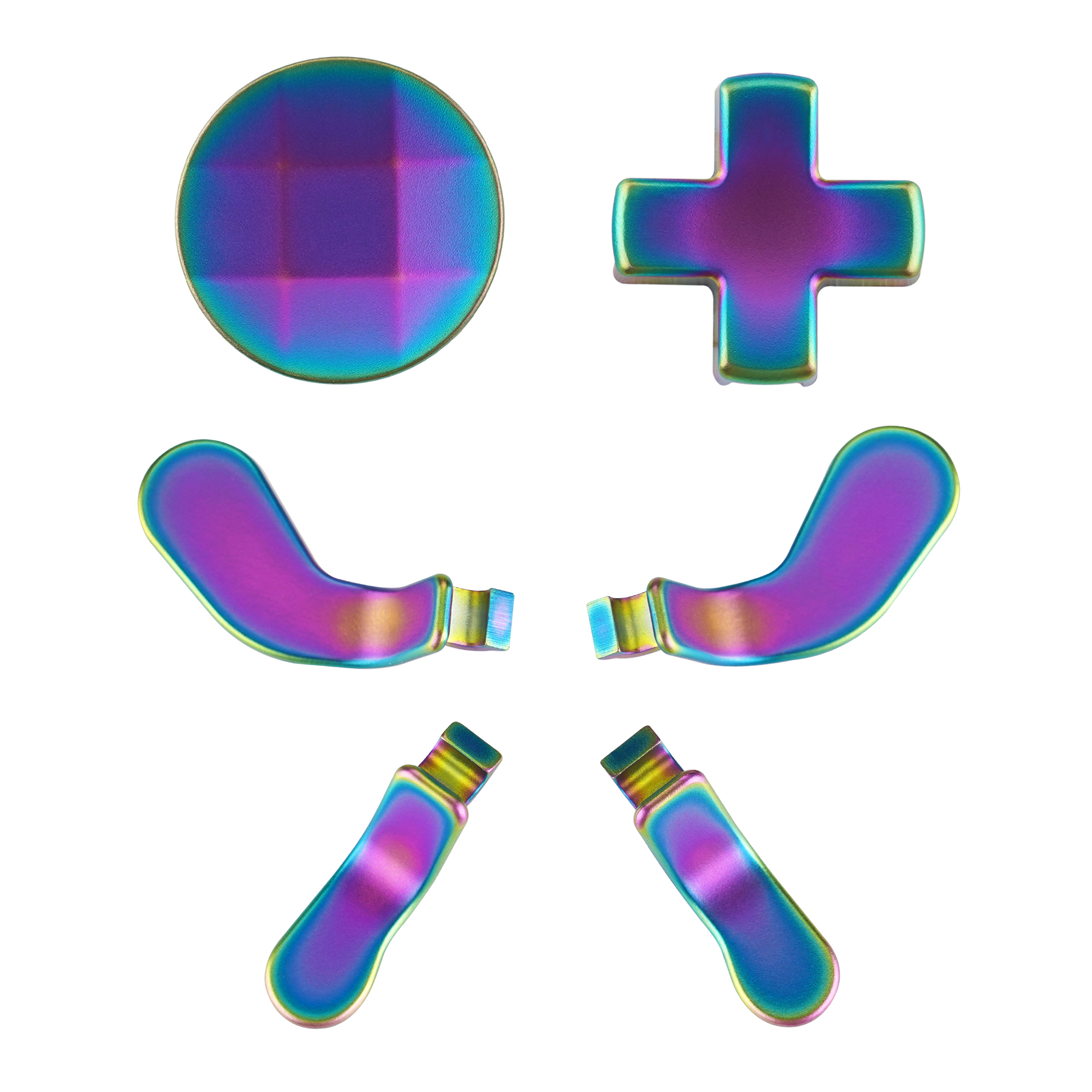 Metalic Rainbow Aura Blue & Purple IL509