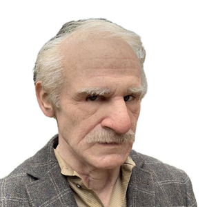 Ông già đáng sợ bà nội Mặt nạ Halloween trang phục đầu Bộ trang phục halloween mặt nạ trẻ em Dự Tiệc Mặt nạ đầy đủ đầu nhăn - Product Image 1