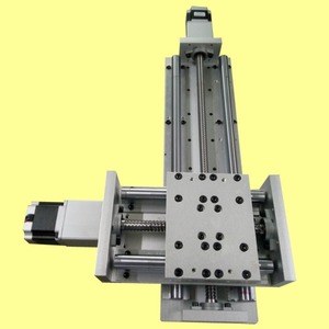 Actuador de movimiento de etapa lineal CNC, eje X Y Z, riel deslizante lineal, mesa deslizante cruzada de aleación de aluminio, guía de riel lineal para CNC