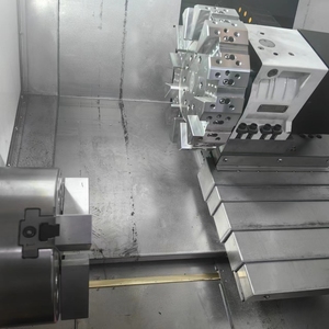 Metal Customized HTC4050 Servo Motor <strong>Linear</strong> <strong>Guide</strong> Inclined Bed <strong>Cnc</strong> Lathe Turning Center - Product Image 5