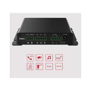 SIP audio&amp;video intercom and Public Announcement system device for industry application ,Fanvil PA2S Paging Gateway - Product Image 2