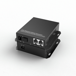 Telefon optik alıcı-verici 2 yönlü PCM ses optik alıcı-verici telefon iletim fotoelektrik dönüştürücü SC arayüzü - Product Image 1