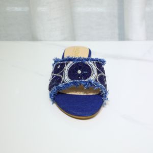 Queency tất cả các mùa cao da thoải mái ý Nigeria thiết kế của phụ nữ phù hợp với dép ly hợp túi set-thời trang mùa hè - Product Image 4