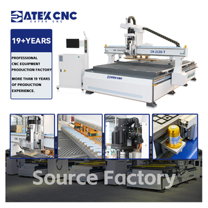 Fabricación de fábrica 2130 7*10 CNC Máquina enrutadora de 3 ejes con cambio automático de herramienta Máquina de husillo para madera Plástico y Mdf - Product Image 1