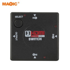 Interruptor de 3 puertos Interruptor divisor HDMI sin control remoto Hub de puerto de salida 4K 3 en 1 - Product Image 2
