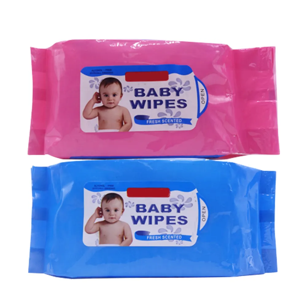 OEM Baby Wet Wipe, de alta qualidade macio lenços umedecidos lenços umedecidos cuidados com o bebê produtos