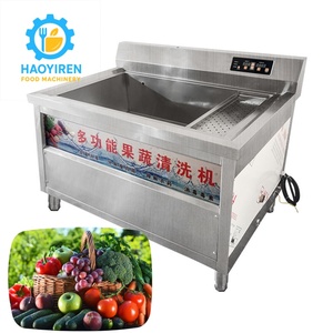 Çekirdek Motor ve rulman bileşenleri ile Mango ve elma için HYR otomatik kabarcık sebze ve meyve çamaşır makinesi - Product Image 1